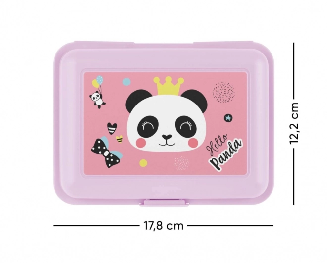 Lunch Box with Panda Design