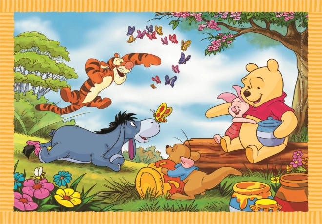 Clementoni Winnie the Pooh 4-in-1 Progressive Puzzle Set