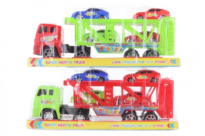 Car Transporter Truck with Cars