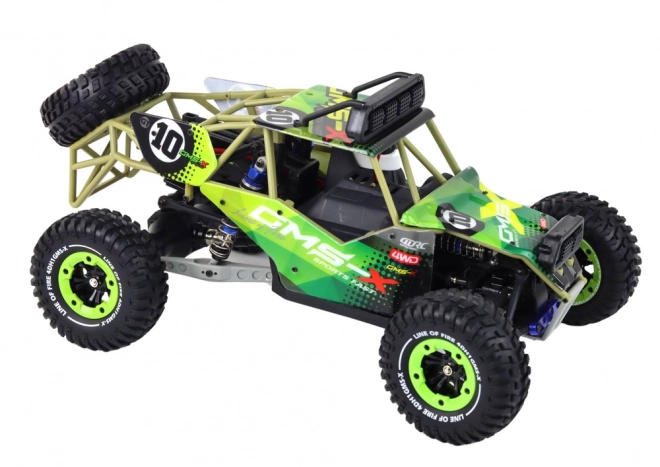 Remote Control Off-Road Car Green 4x4