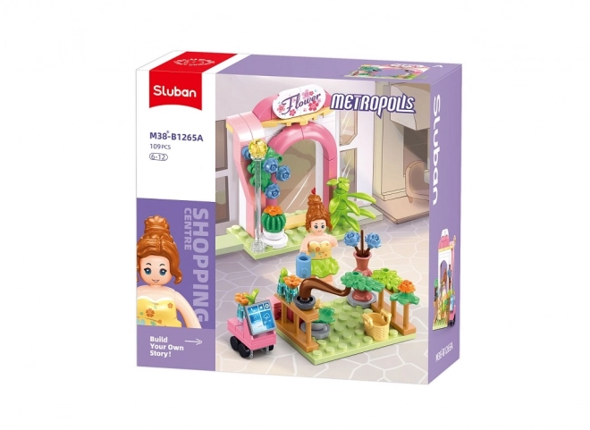 Flower Shop Building Set - Metropolis Series