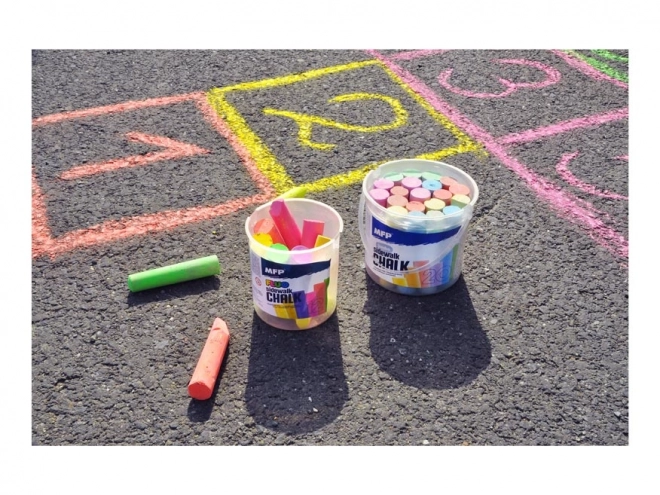 Sidewalk Neon Chalk Set