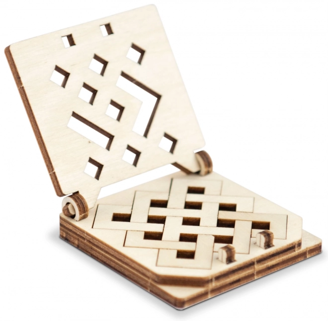 Wooden 3D Puzzle Snake Game