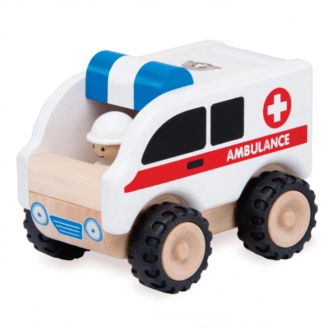 Wonderworld Wooden Mini Ambulance