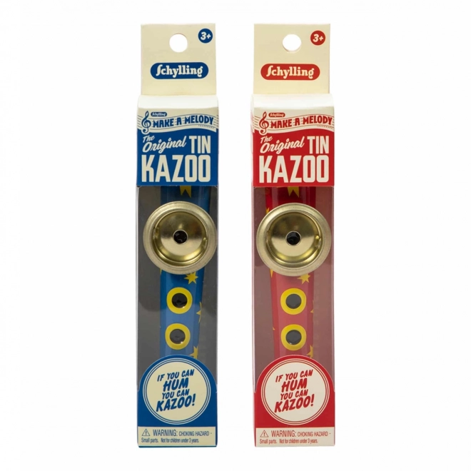 Schylling Classic Metal Kazoo Blue