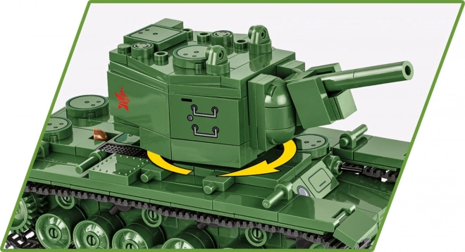 Historical Collection WWII KV-2 Building Block Model