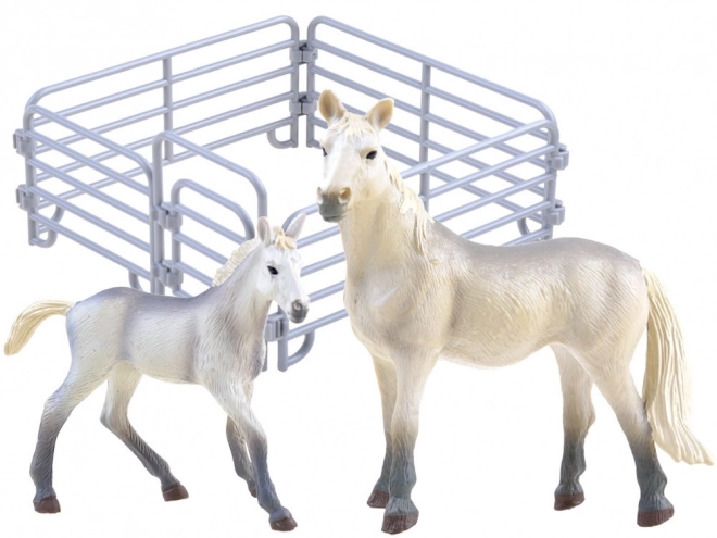 Horse and Foal Figurine Set – B