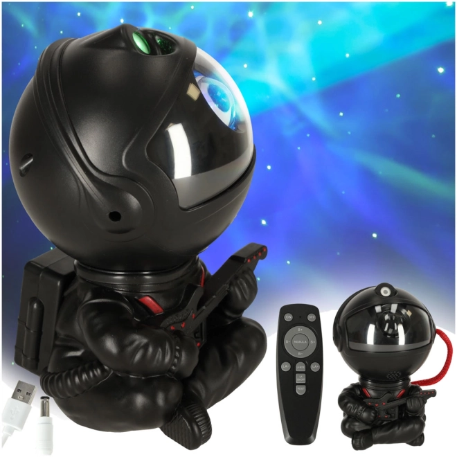 Children's Night Lamp with Astronaut Star Projector and Remote