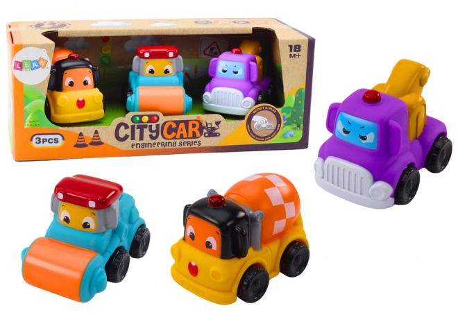 Construction Vehicles Set for Toddlers