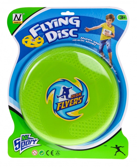 Flying Disc Frisbee Toy for Kids and Adults - Green