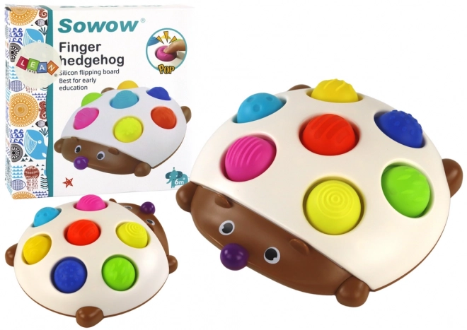 Hedgehog Sensory Fun Montessori Board