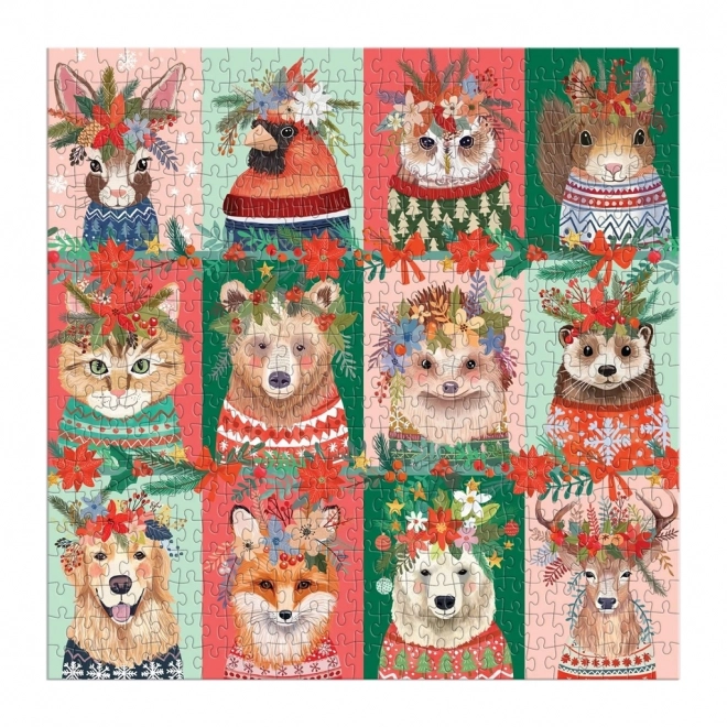 Christmas Critters Puzzle 500 Pieces