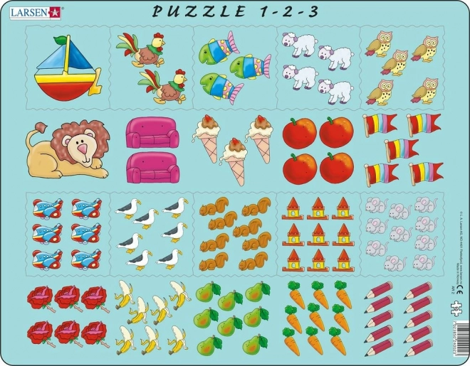 Larsen Picture Counting Puzzle