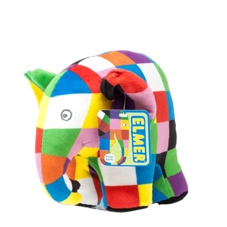 Elmer the Colorful Plush Elephant Toy