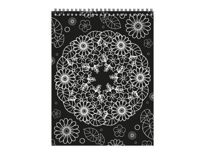 Scratch Art Notebook 21x28cm with Rainbow Sheets