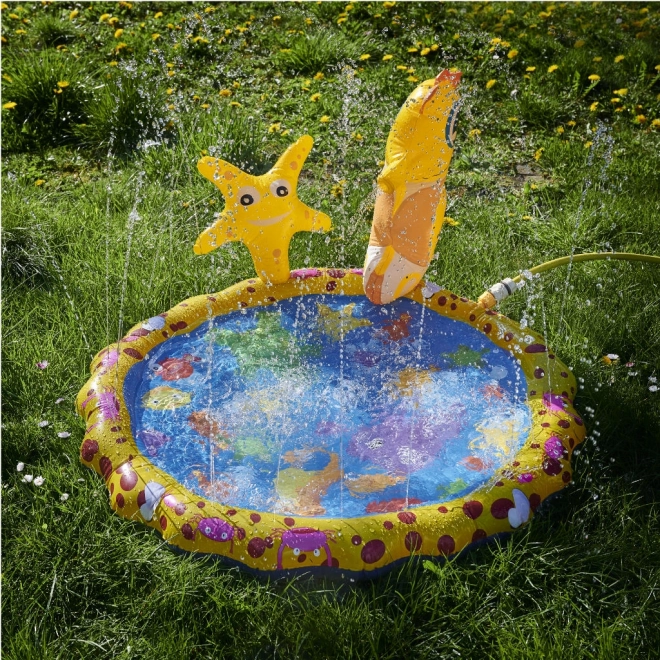 Children's Garden Fountain Pool 98x68cm