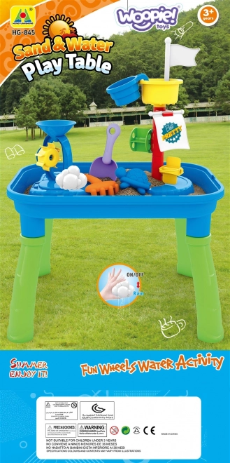 Woopie Sand and Water Pirate Ship Table