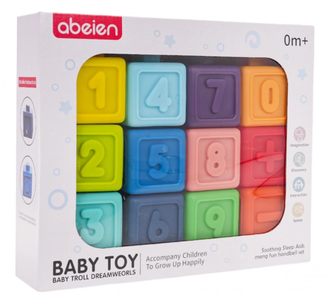 Mathematical Action Rubber Block Set