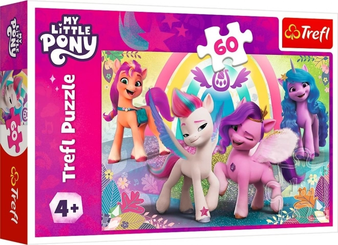 Puzzle 60 Pieces My Little Pony Friendship World