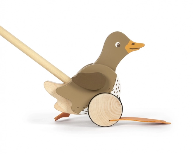 Small Foot Wooden Duck Pull Toy