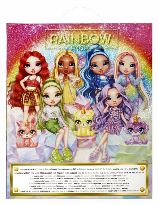 Rainbow High Fashion Doll with Pet - Sunny Madison TV