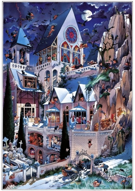 2000 Pieces, Castle of Horror, Loupt