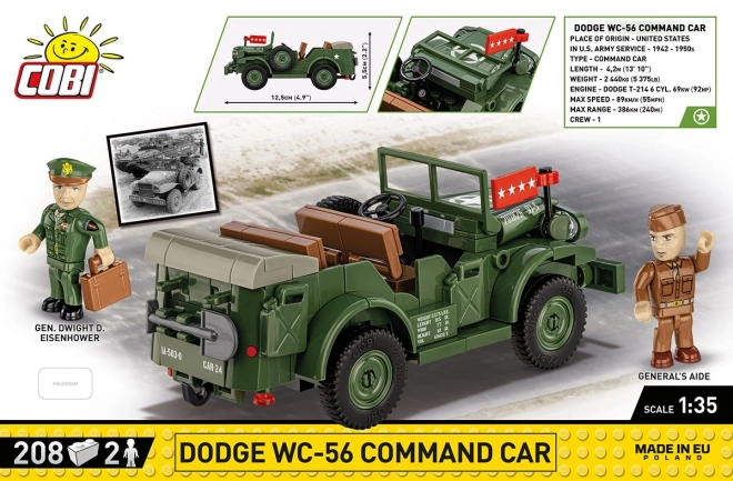 Dodge WC-56 Command Car Building Blocks