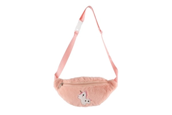 Plush Unicorn Waist Bag for Kids