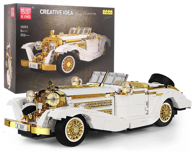 Retro Vehicle Building Blocks Set