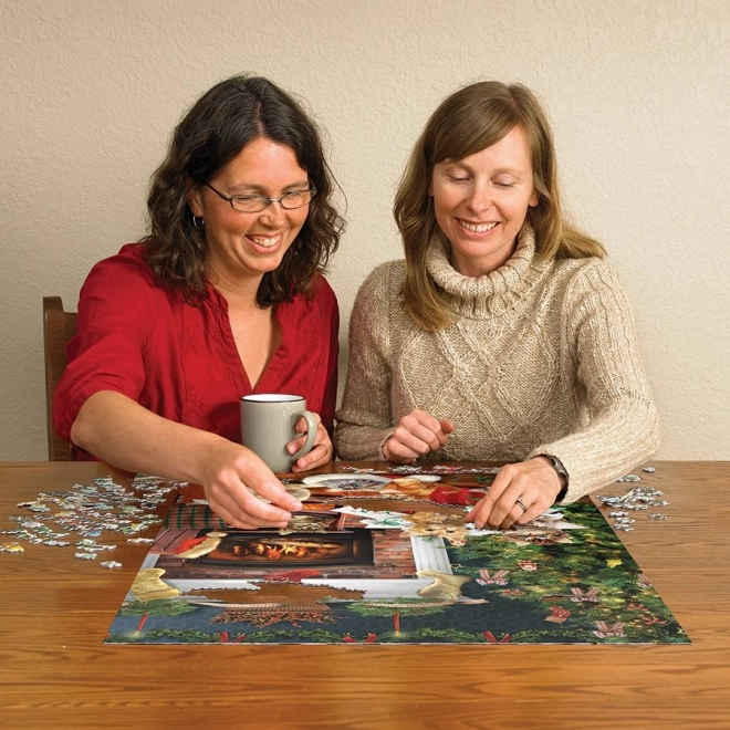 Puzzle Gattini di Natale 1000 pezzi