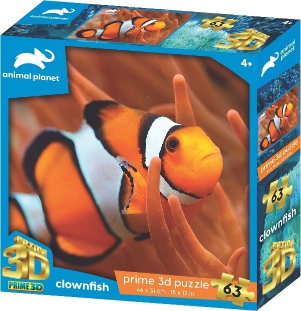 Prime 3D Clownfish Puzzle