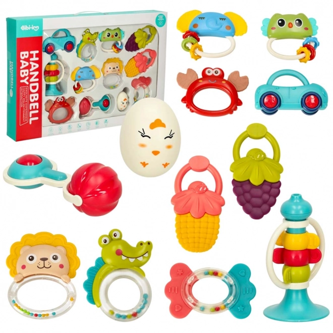 Sensory Teether Toy Set for Infants