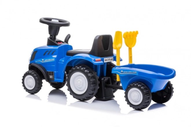 Ride-On Tractor New Holland Blue