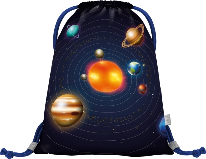 Baagl School Backpack Set - Airy Planets