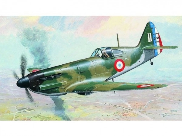 Dewoitine D 520 Model Plane 1:72 Scale