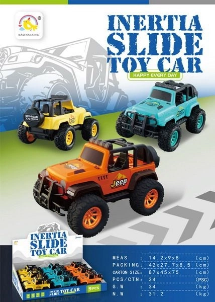 Auto Jeep Off-road with Pull-back