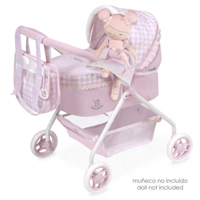 My First Doll Stroller with Bag and Accessories Niza