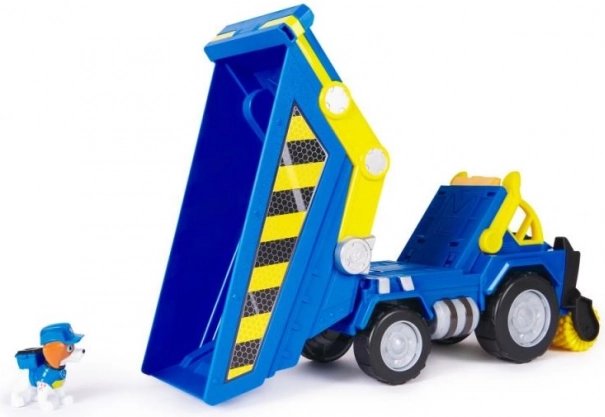 tilting dump bed for realistic loading