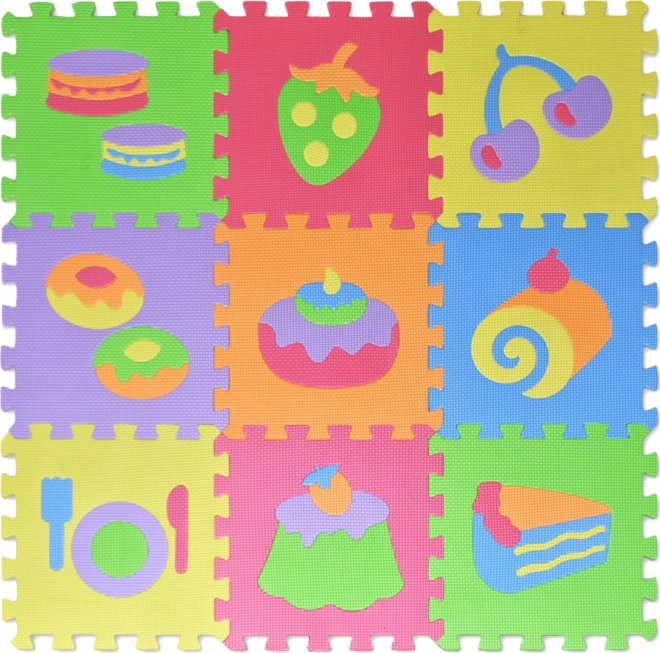 Foam Puzzle Food Theme