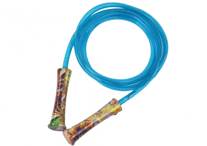 Blue Glowing Jump Rope Set