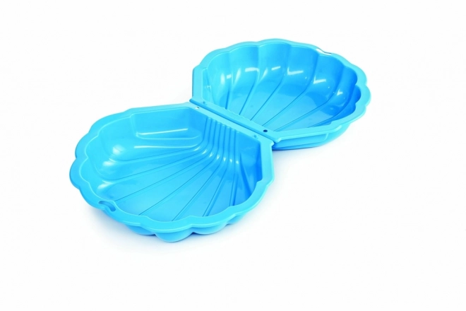 MAXI-Muschel-Sandkasten mit Deckel blau