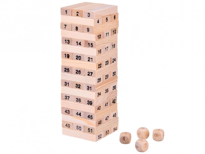 Wooden Jenga Stacking Tower Game