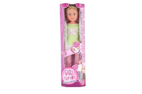 Walking Blonde Doll 80 cm