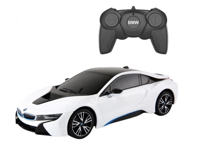 Remote Control BMW I8 Model Car White