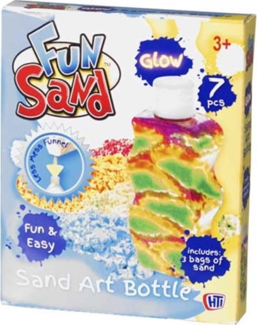 Fun Sand Art in a Bottle