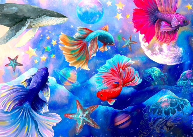 Enjoy Puzzle Underwater Galaxy 1000 Pieces