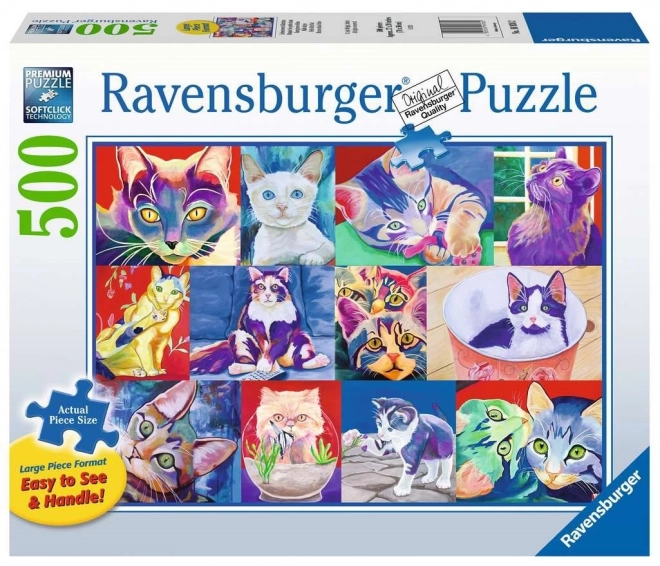 Ravensburger Ahoy Kittens XXL Puzzle 500 Pieces