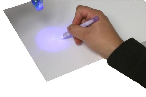 Secret Pen with Invisible Ink and UV Light