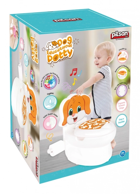 Pilsan Interactive Potty Toilet Dog with Flap