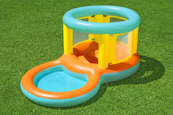 Inflatable Bouncer with Pool 2-in-1 for Kids 3+ by Bestway